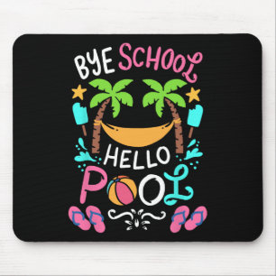 Alfombrilla De Ratón Bye School Beach T Ball Tee Hammock