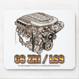 ALFOMBRILLA DE RATÓN C6 ZR1/LS9