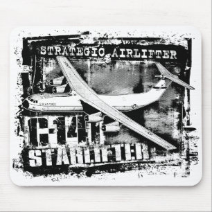Alfombrilla De Ratón C-141 Starlifter Mouse Pad Mousepad