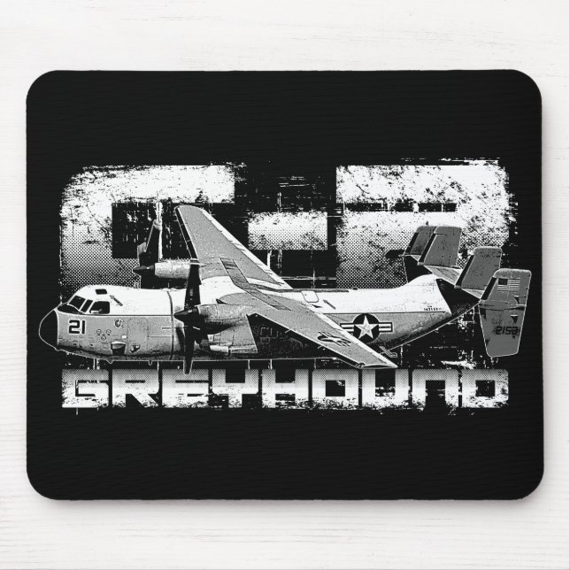 Alfombrilla De Ratón C-2 Greyhound Mousepad (Frente)