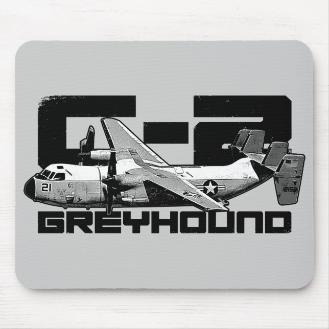Alfombrilla De Ratón C-2 Greyhound Mousepad (Frente)