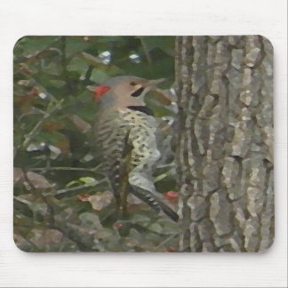 Alfombrilla De Ratón C.C. pájaro Mousepad de la pulsación de corriente