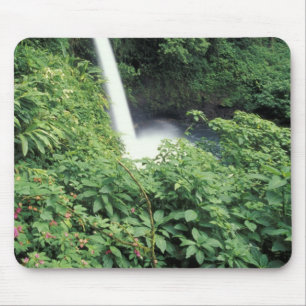 Alfombrilla De Ratón CA, Costa Rica. Cascada La Paz y balsaminas