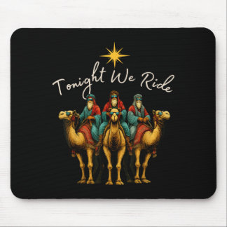 Alfombrilla De Ratón Cabalgamos Tres Hombres Sabios Fe Navidad Cristian