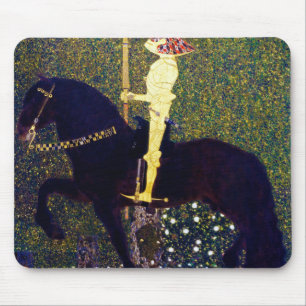 Alfombrilla De Ratón Caballero Dorado, Gustav Klimt