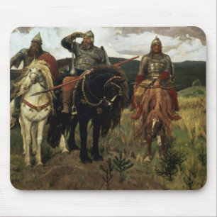 Alfombrilla De Ratón Caballeros del guerrero, 1881-98