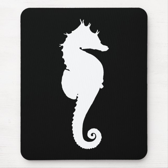 Alfombrilla De Ratón Caballito de mar fantasmal (Frente)