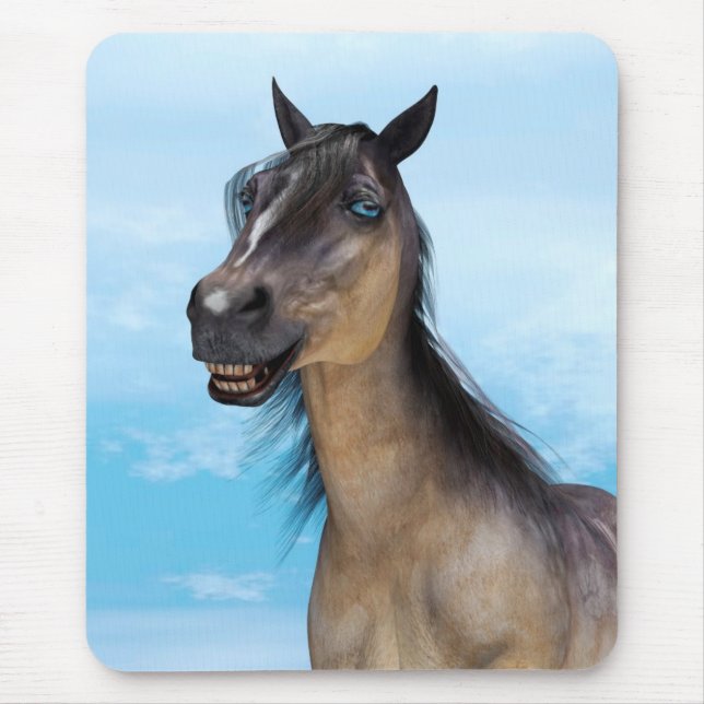 Alfombrilla De Ratón Caballo Afortunado (Frente)