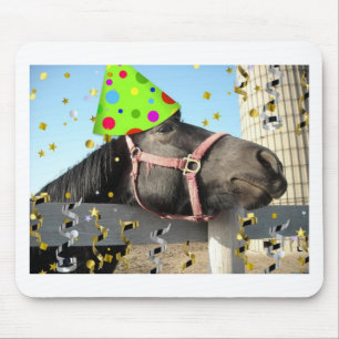 Alfombrilla De Ratón Caballo animal fiesta