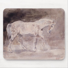 Alfombrilla De Ratón Caballo blanco (por Eugene Delacroix)
