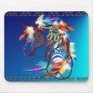 Alfombrilla De Ratón Caballo brillante Mousepad