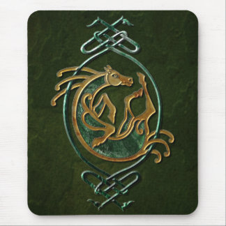 Alfombrilla De Ratón Caballo céltico Knotwork - piedra