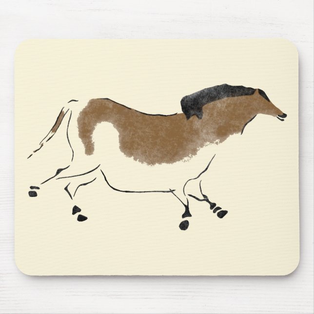 Alfombrilla De Ratón Caballo chino (Frente)