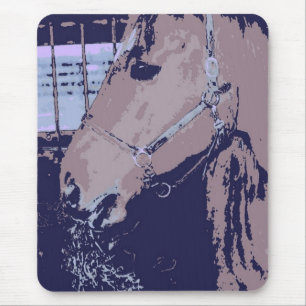 Alfombrilla De Ratón Caballo de arte pop