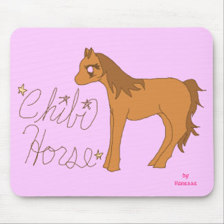 Alfombrilla De Ratón Caballo de Chibi