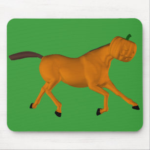 Alfombrilla De Ratón Caballo de Halloween