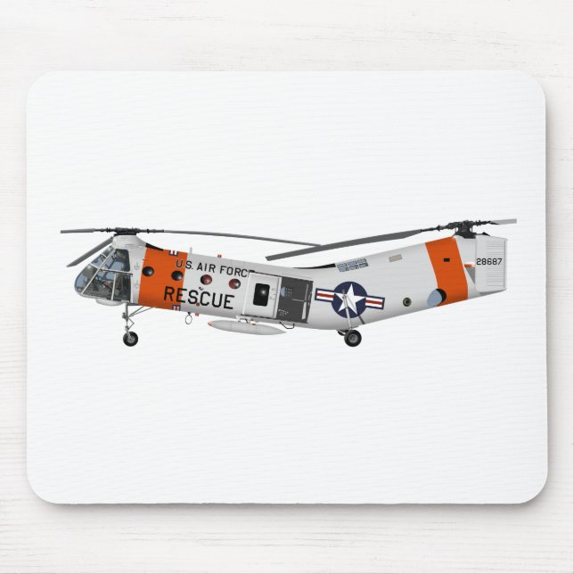 Alfombrilla De Ratón Caballo de labranza 457457 de Piasecki H-21 (Frente)