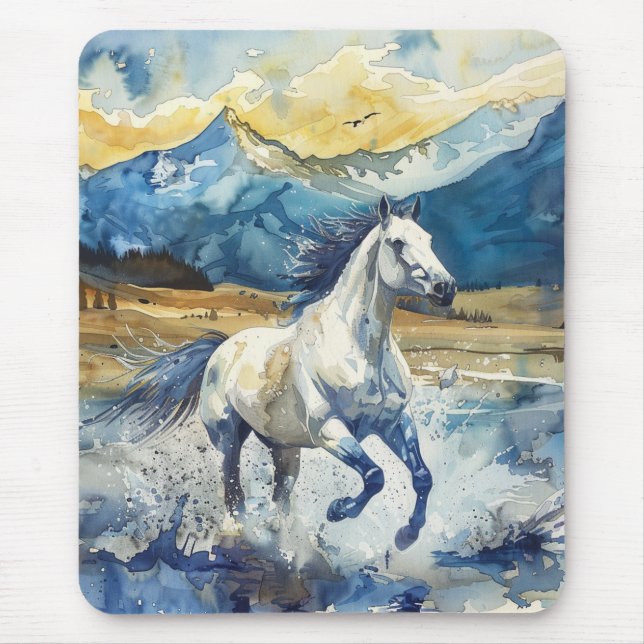 Alfombrilla De Ratón Caballo de Montaña (Frente)