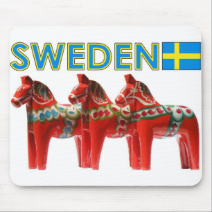 Alfombrilla De Ratón Caballo de Suecia Dala