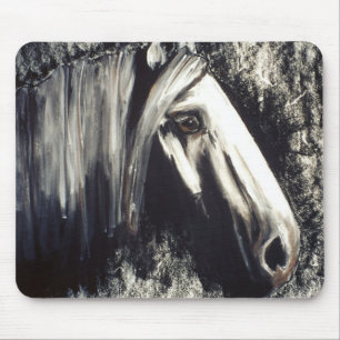 Alfombrilla De Ratón Caballo Gris
