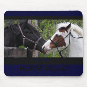 Alfombrilla De Ratón Caballo hola Mousepad