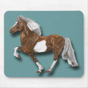 Alfombrilla De Ratón Caballo islandés astrid