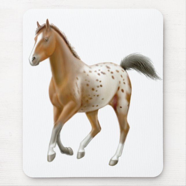 Alfombrilla De Ratón Caballo joven Mousepad del Appaloosa (Frente)