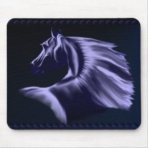 Alfombrilla De Ratón Caballo Mousepad de la silueta