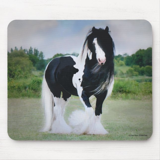 Alfombrilla De Ratón Caballo Mousepad de "Tessa" (Frente)