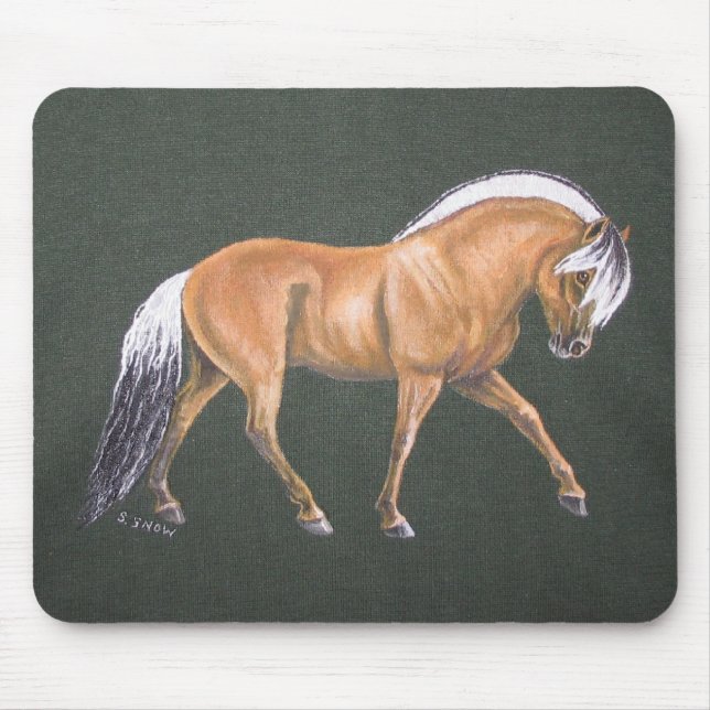 Alfombrilla De Ratón Caballo Mousepad del fiordo (Frente)
