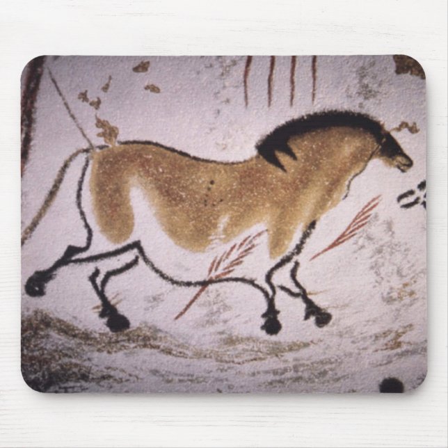 Alfombrilla De Ratón Caballo prehistórico (Frente)