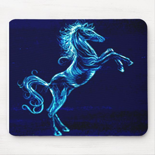 Alfombrilla De Ratón Caballo salvaje Mousepad (Frente)