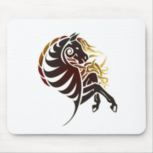Alfombrilla De Ratón Caballo tribal Mousepad