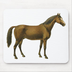 Alfombrilla De Ratón Caballo Vintage