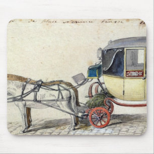 Alfombrilla De Ratón Caballo y carro, 1825