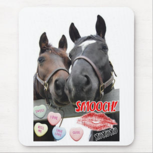 Alfombrilla De Ratón Caballos el día de San Valentín