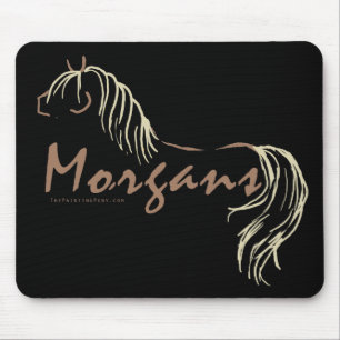 Alfombrilla De Ratón Caballos Morgan