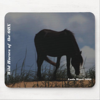 Alfombrilla De Ratón Caballos salvajes del OBX Mousepad