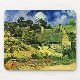 Alfombrilla De Ratón Cabañas con Techo de Paja, Cordeville por Vincent 