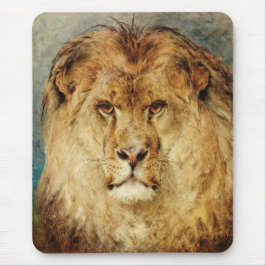 Alfombrilla De Ratón Cabeza de león (por Heywood Hardy)
