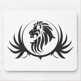 Alfombrilla De Ratón Cabeza de leones negros