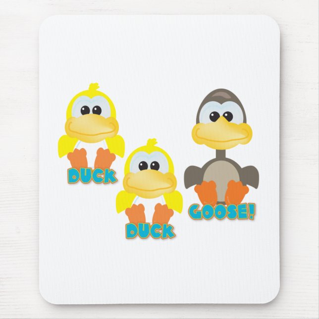 Alfombrilla De Ratón Cabeza de pato de pato de Goofkins (Frente)