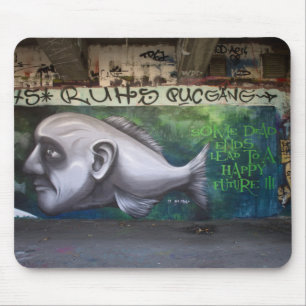 Alfombrilla De Ratón Cabeza de pez