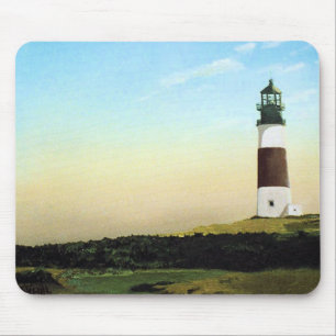 Alfombrilla De Ratón Cabeza de Sankaty, Nantucket Mousepad