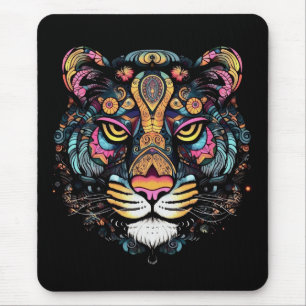 Alfombrilla De Ratón Cabeza de Tigre 