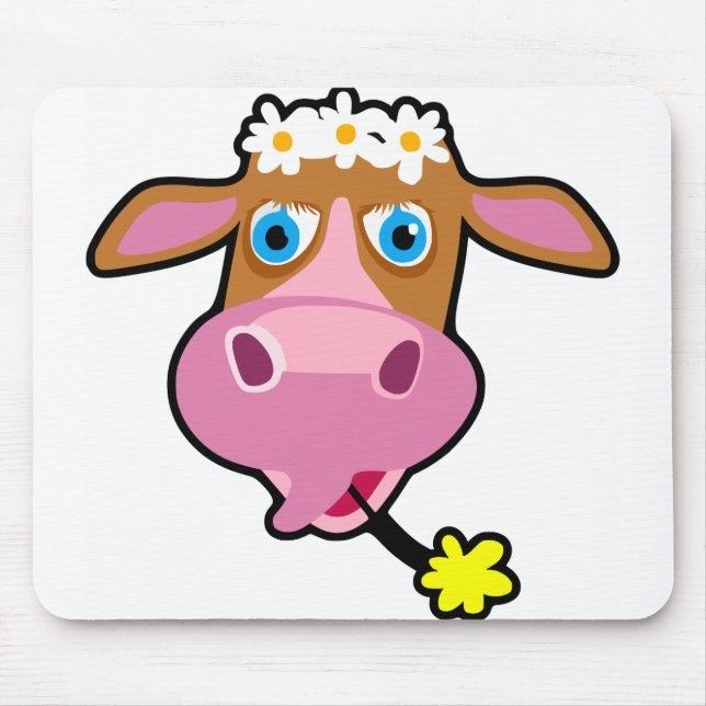 Alfombrilla De Ratón Cabeza de vaca (Frente)