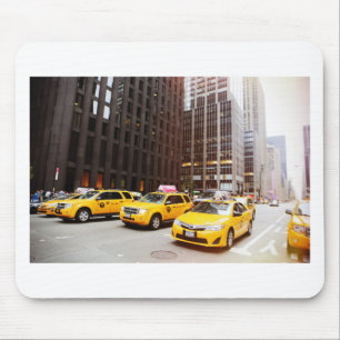 Alfombrilla De Ratón Cabinas de taxi de Nueva York