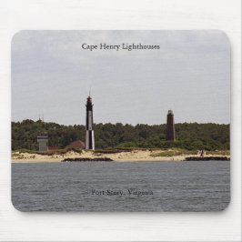 Alfombrilla De Ratón Cabo Henry Lighthouses mousepad
