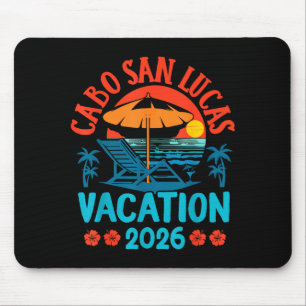 Alfombrilla De Ratón Cabo San Lucas México 2026 Vacaciones Familiares P