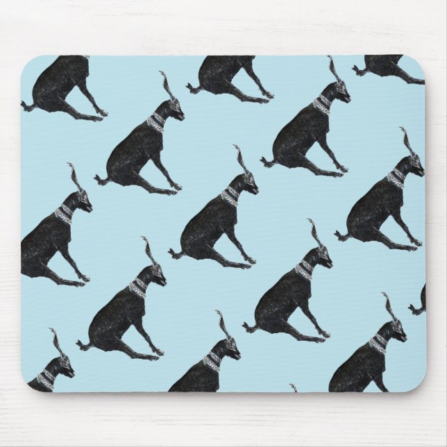 Alfombrilla De Ratón Cabra afortunada (Frente)